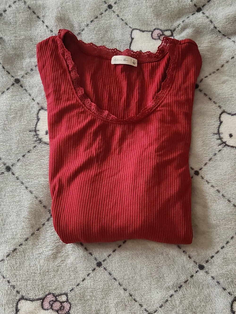 Maroon long-sleeve